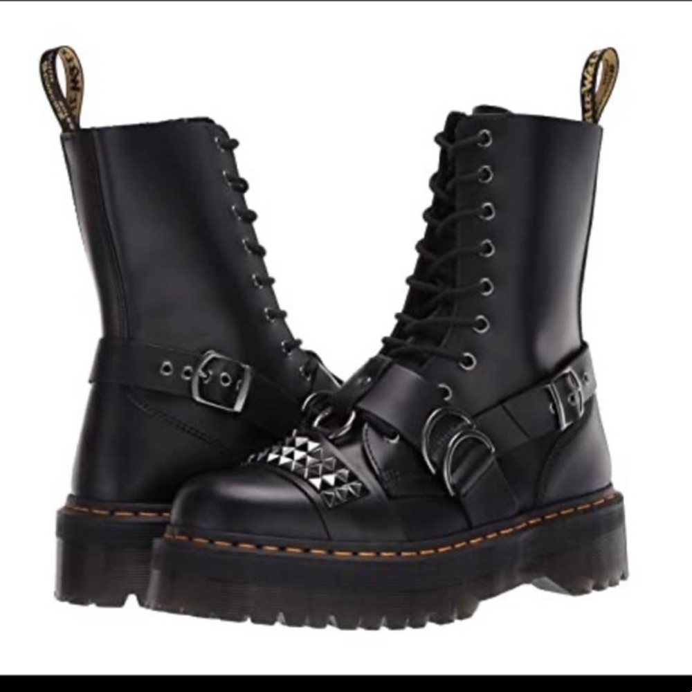 Dr martens hi Jadon studded boots - Picture 2 of 10